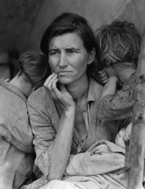 Dorothea Lange - Migrant Mother / Heimatlose Mutter