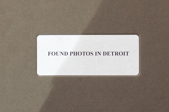 Arianna Arcara Luca Santese Found Photos Detroit Cover