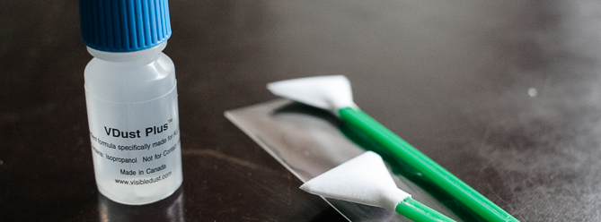 Visible Dust Sensor Swabs