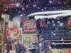 Saul Leiter Postmen, 1952 Â© Saul Leiter Courtesy: Saul Leiter, Howard Greenberg Gallery, New York. Aus der Ausstellung SAUL LEITER - RETROSPEKTIVE im Haus der Photographie in den Deichtorhallen, 3.2.2012 - 15.4.2012.